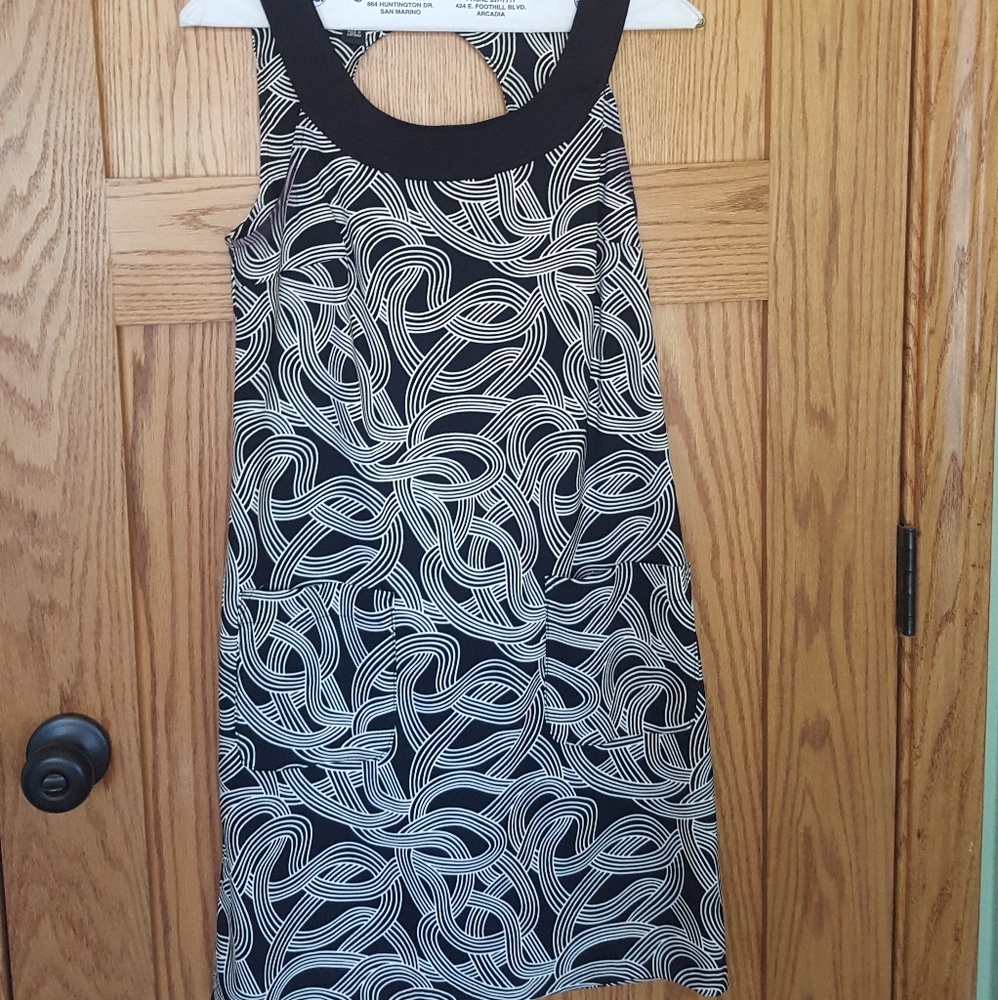 Black & white dress